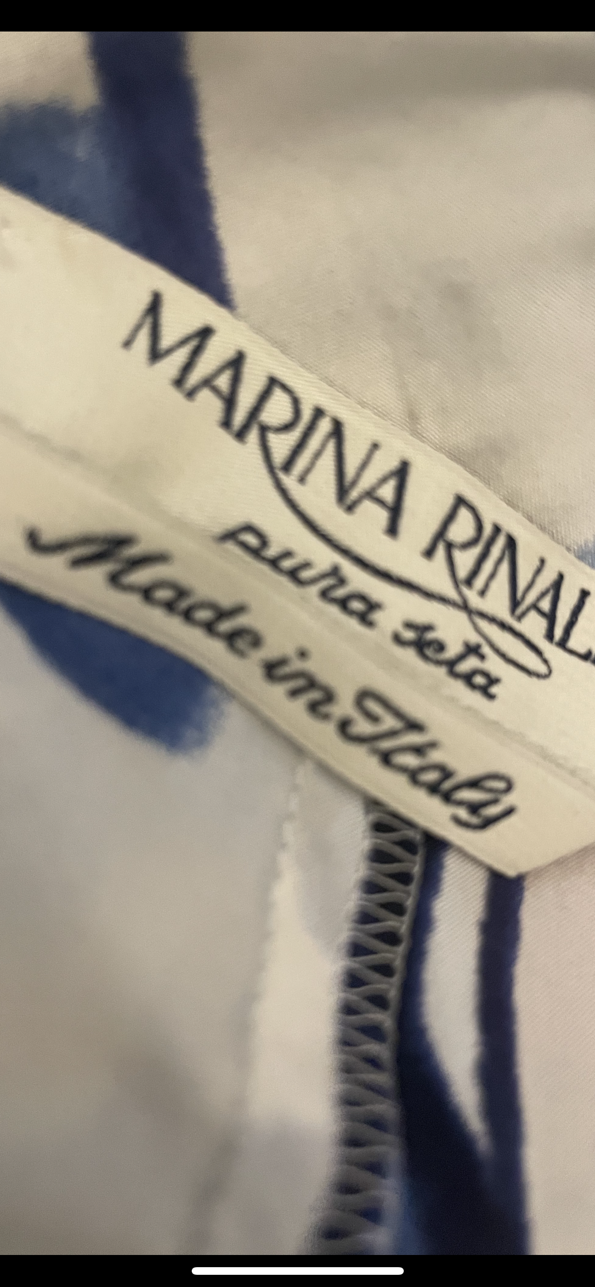 MARINA RINALDI PURE SILK DRESS