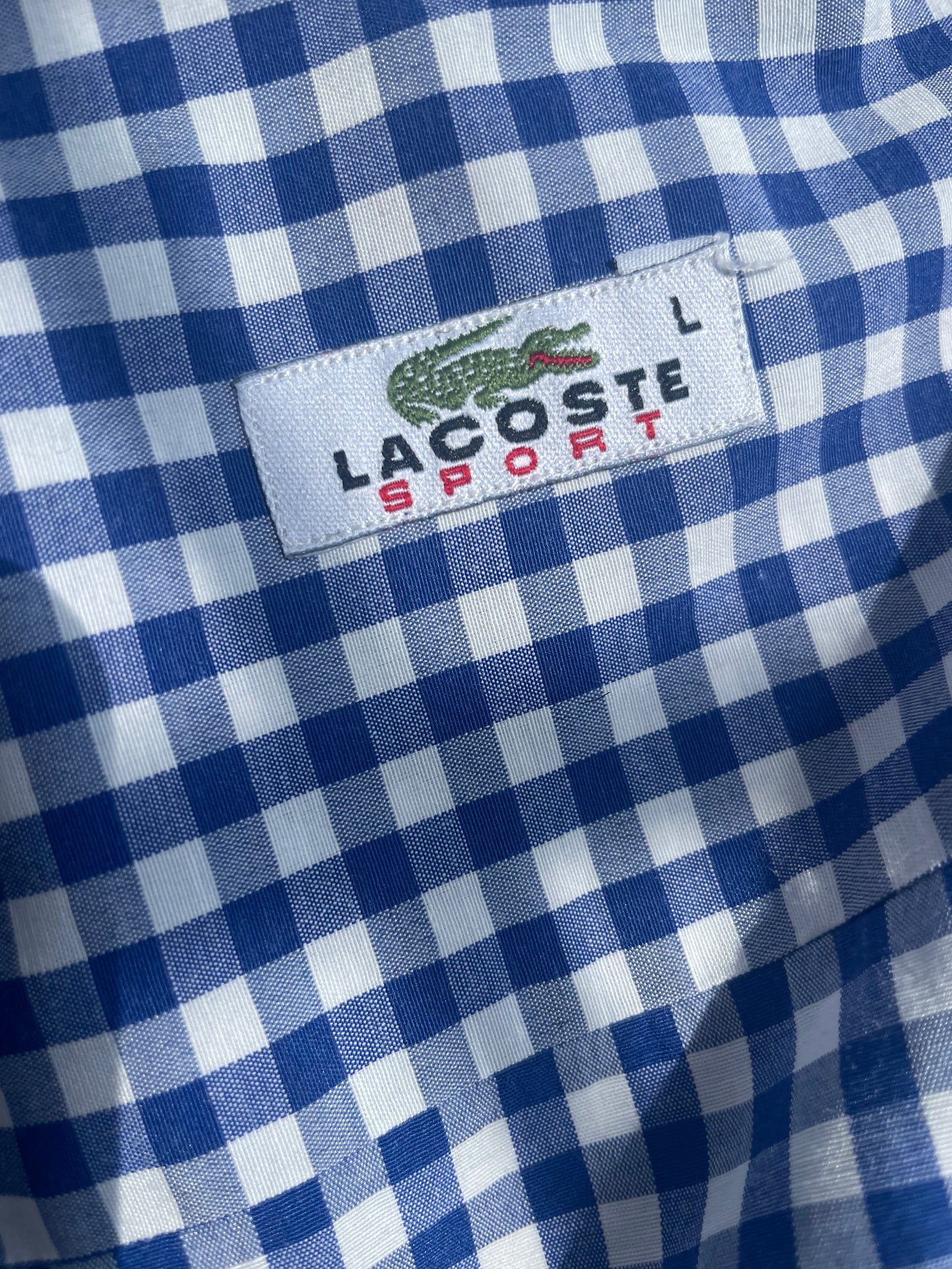 CAMICIA LACOSTE