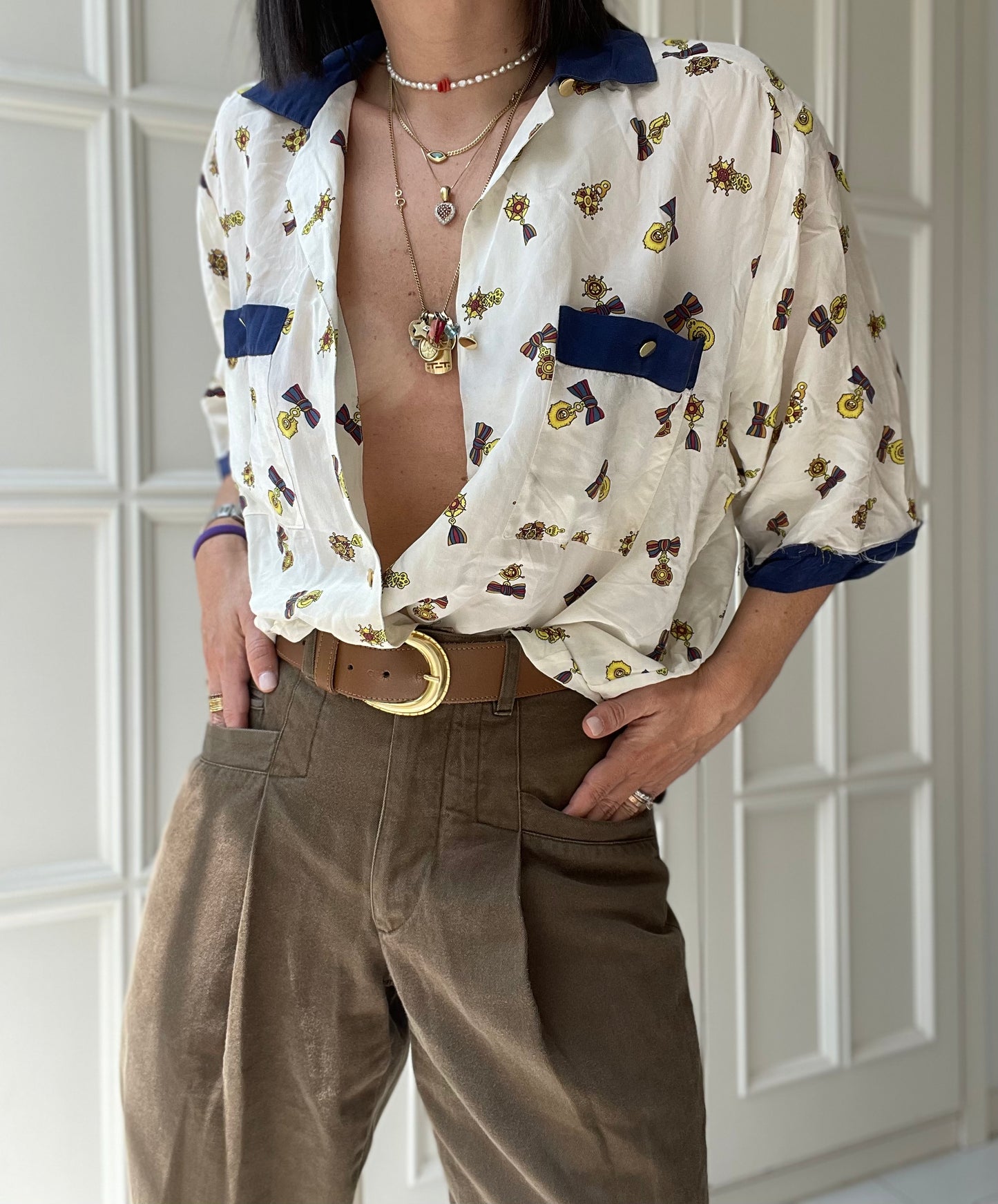 CAMICIA FANTASIA BLUMARINE