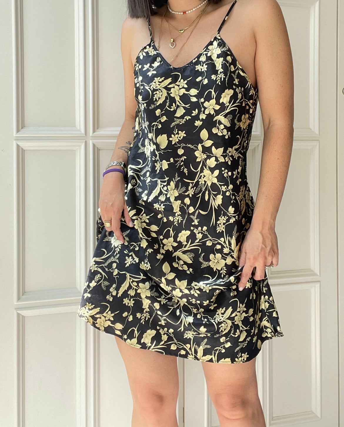 PURE SILK SLIP DRESS