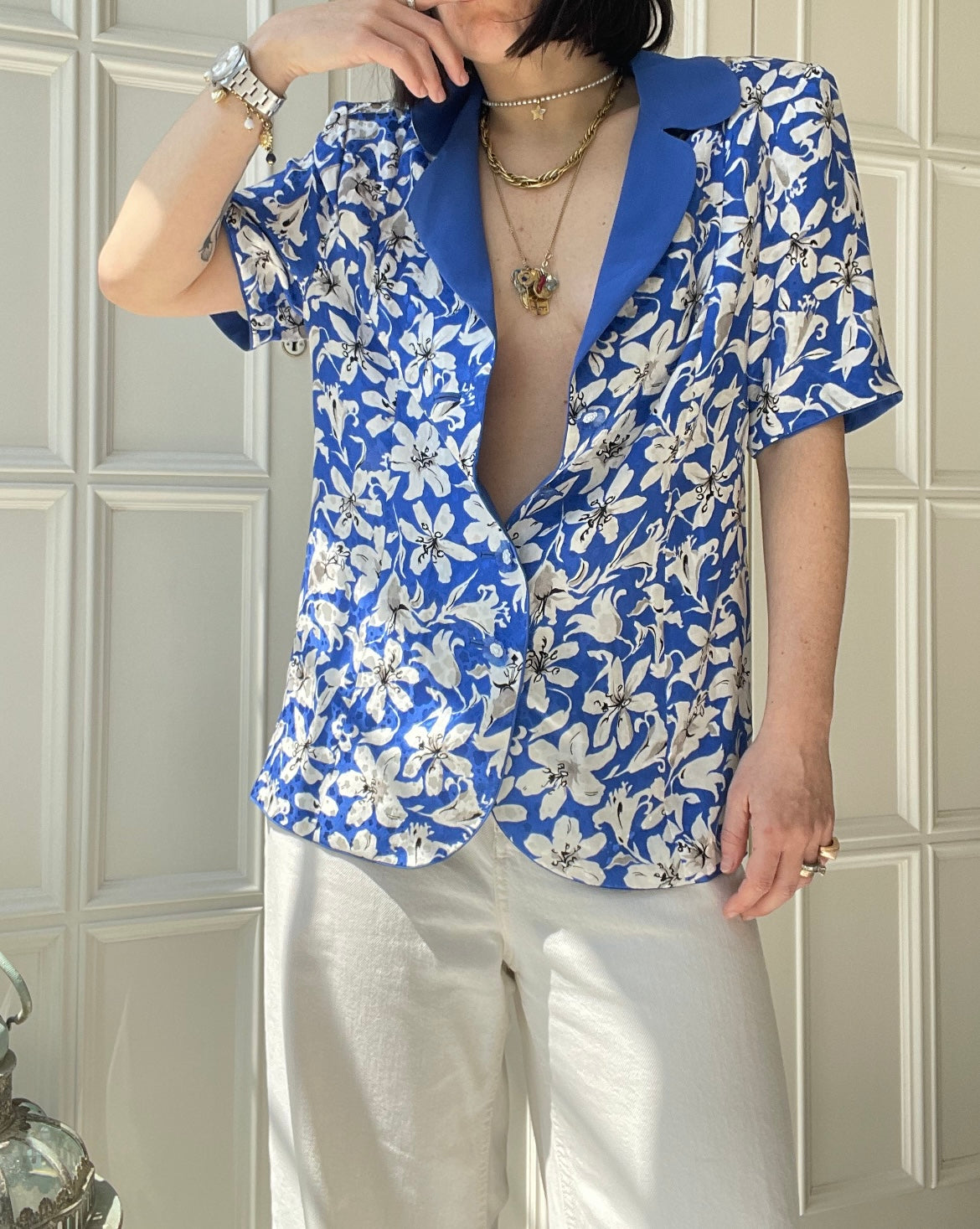 BLAZER MANICHE CORTE