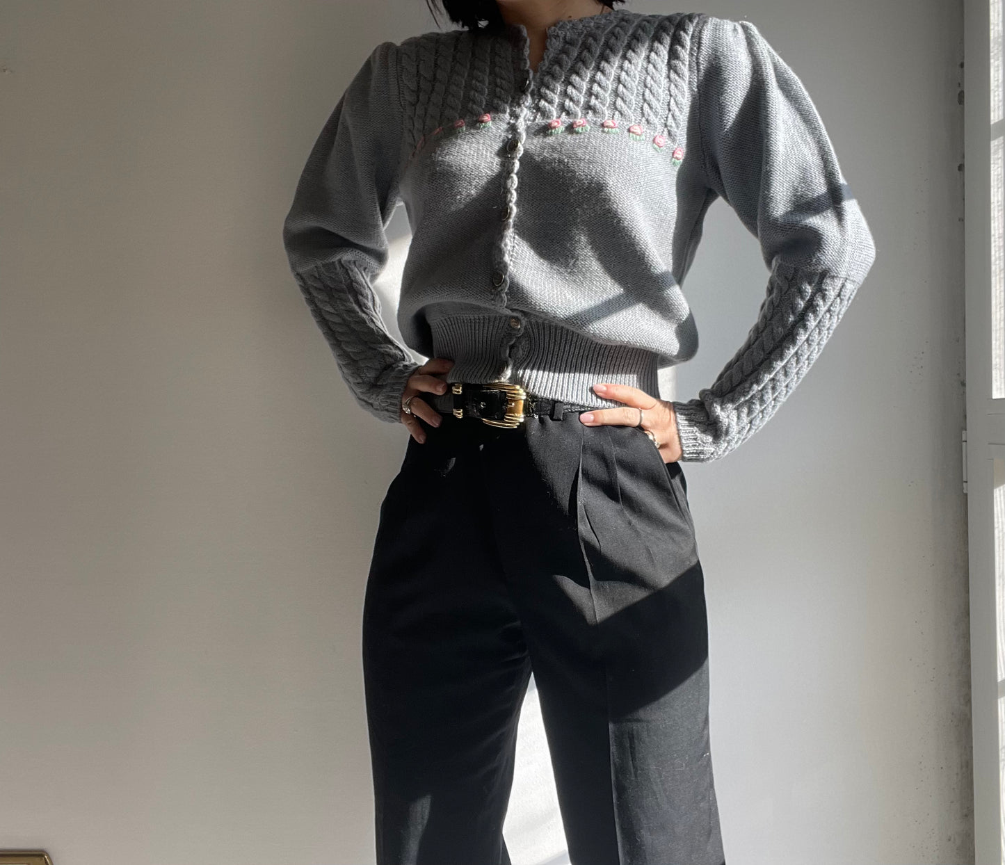 AUSTRIAN PURE WOOL CARDIGAN