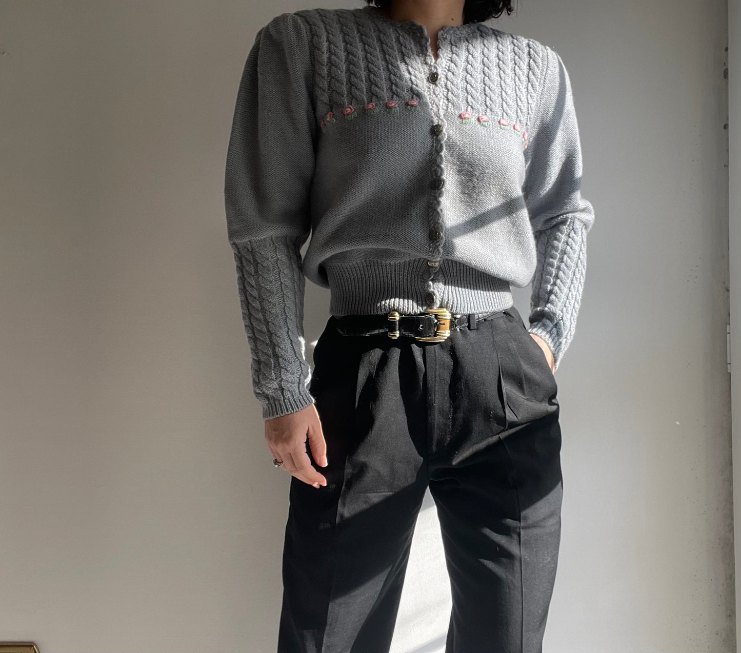 AUSTRIAN PURE WOOL CARDIGAN