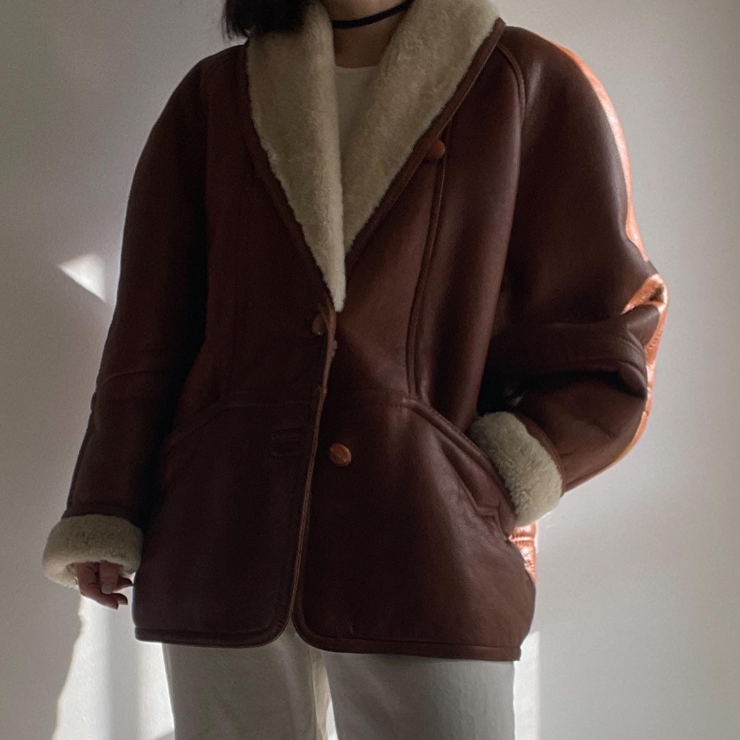 Montone shearling