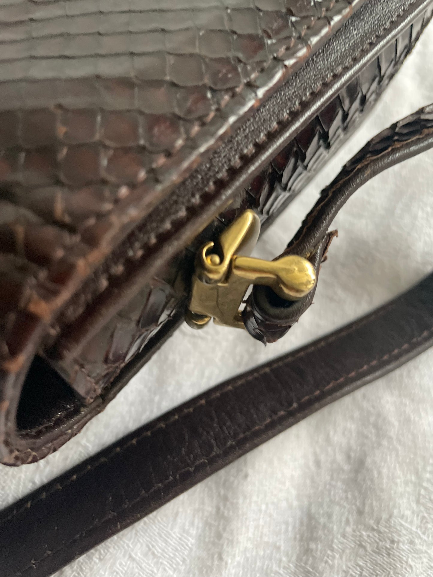 REAL PYTHON LEATHER BAG