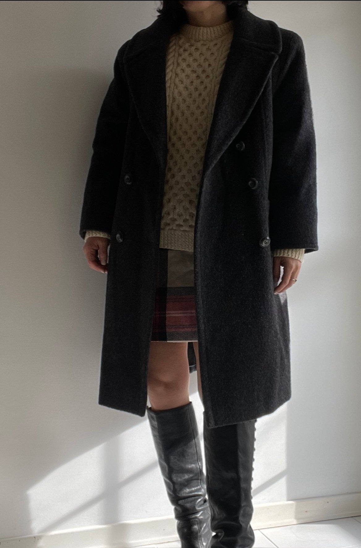 CAPPOTTO GRIGIO DOPPIO PETTO