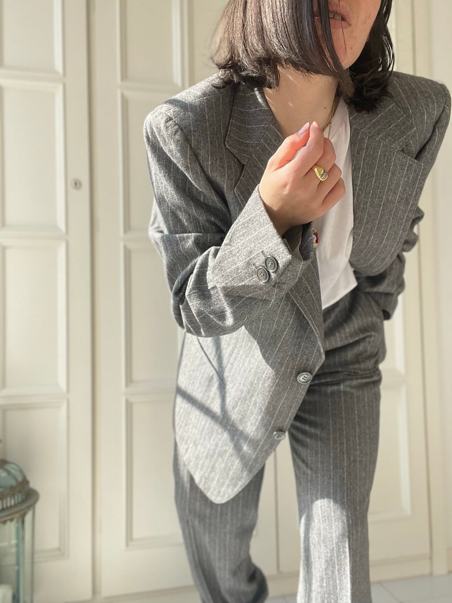 COMPLETO GRIGIO CHIARO