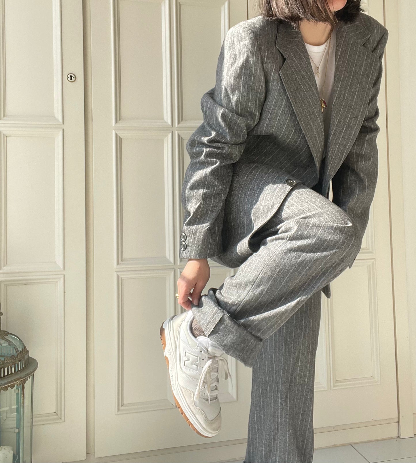 COMPLETO GRIGIO CHIARO