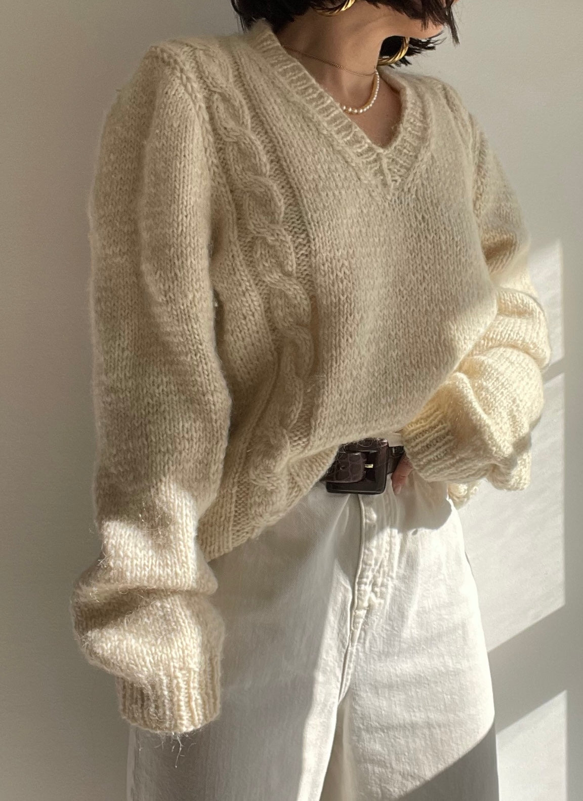 PULLOVER VINTAGE HAMDMADE