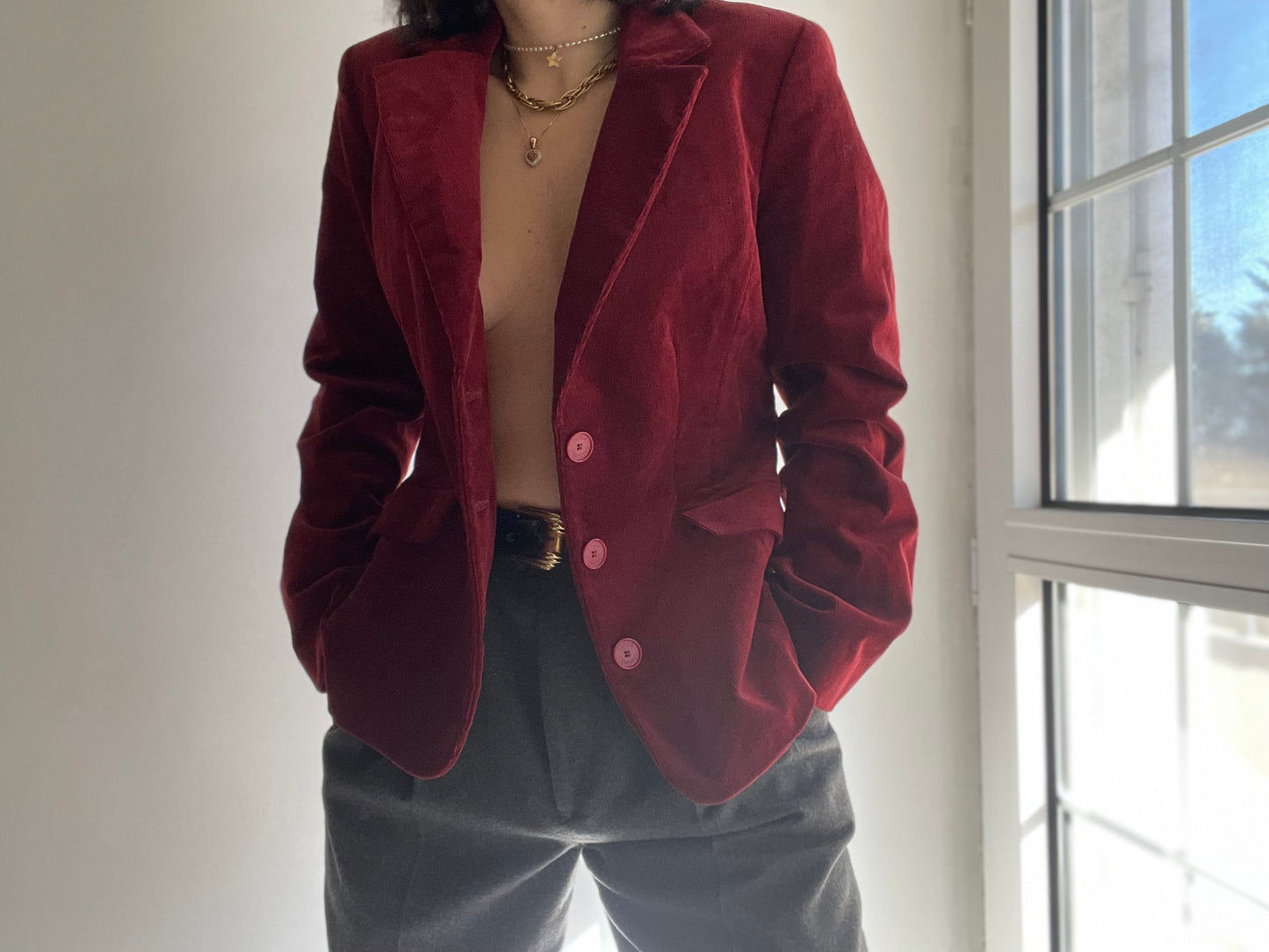 BLAZER VELLUTO LUISA SPAGNOLI