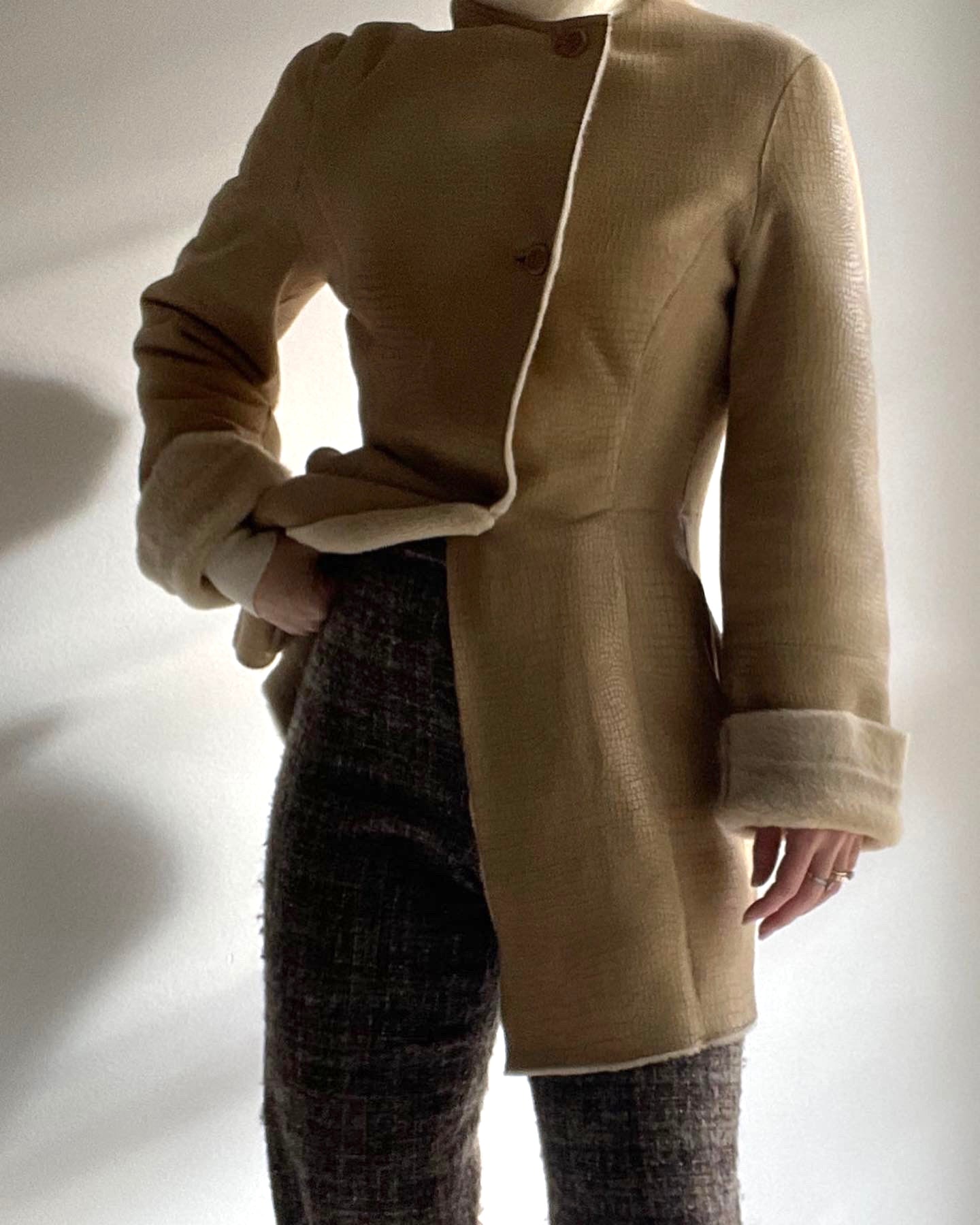 ARMANI COLLEZIONI SHEARLING