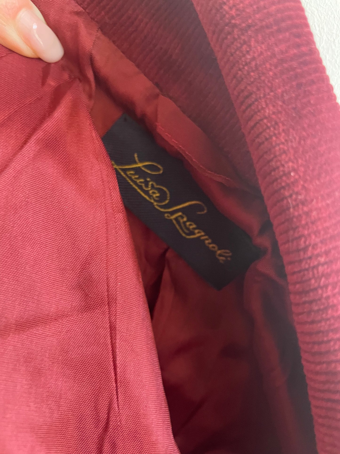 BLAZER VELLUTO LUISA SPAGNOLI