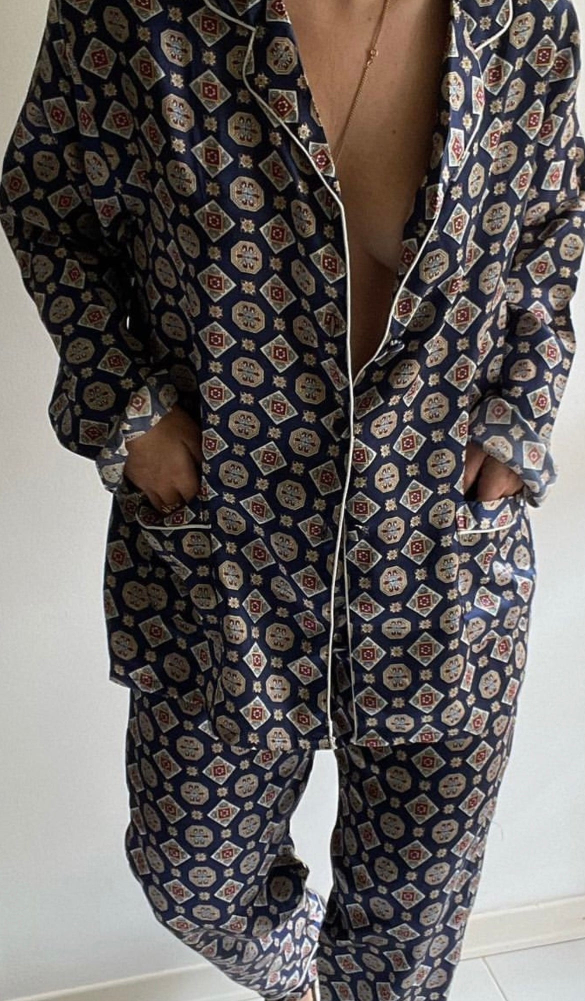 COMPLETO PIJAMA SETA