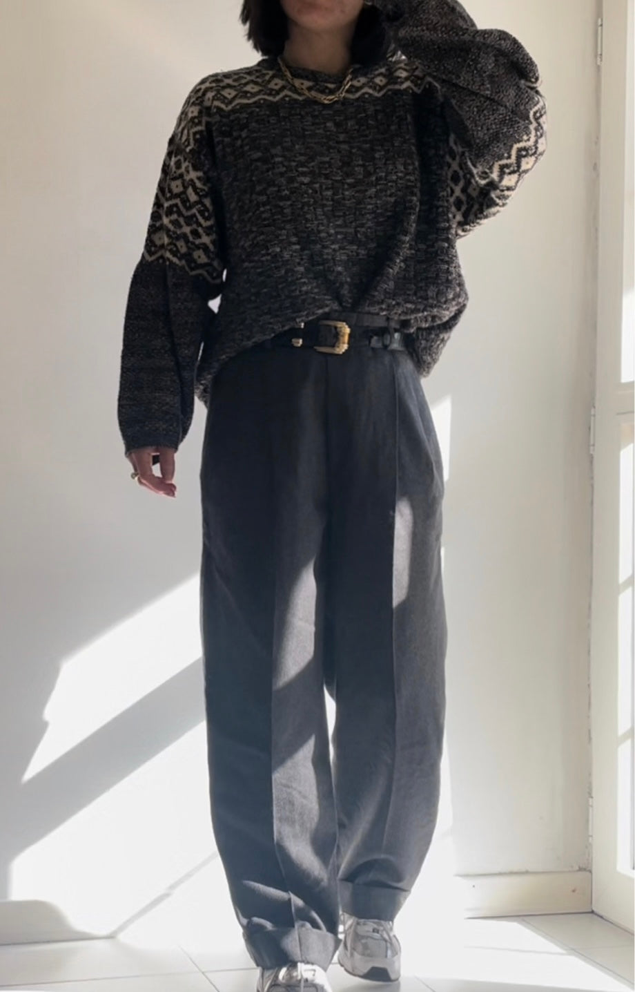 PANTALONE SARTORIALE GRIGIO