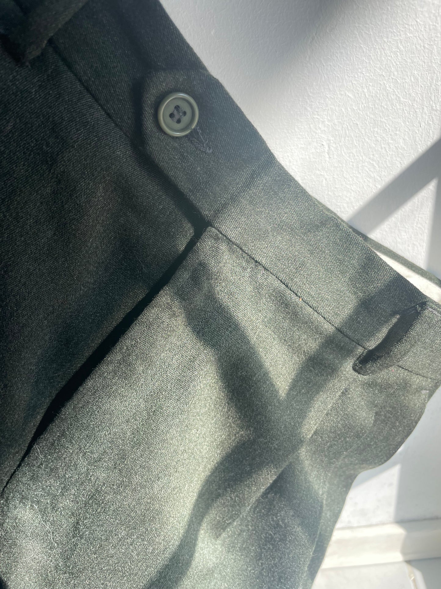 PANTALONE VERDE SARTORIALE