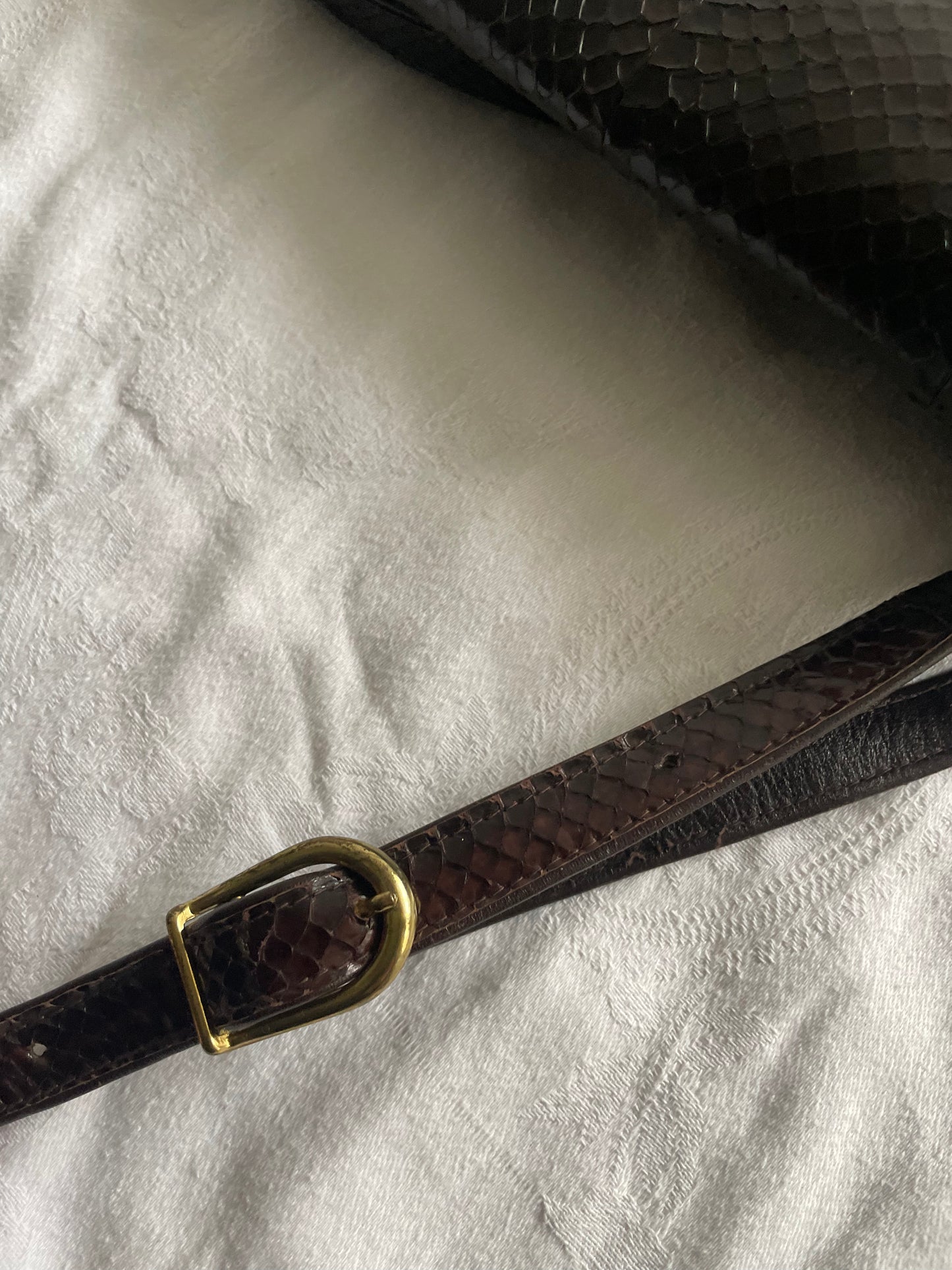 REAL PYTHON LEATHER BAG
