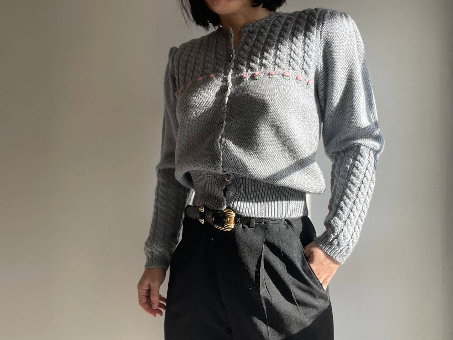 AUSTRIAN PURE WOOL CARDIGAN