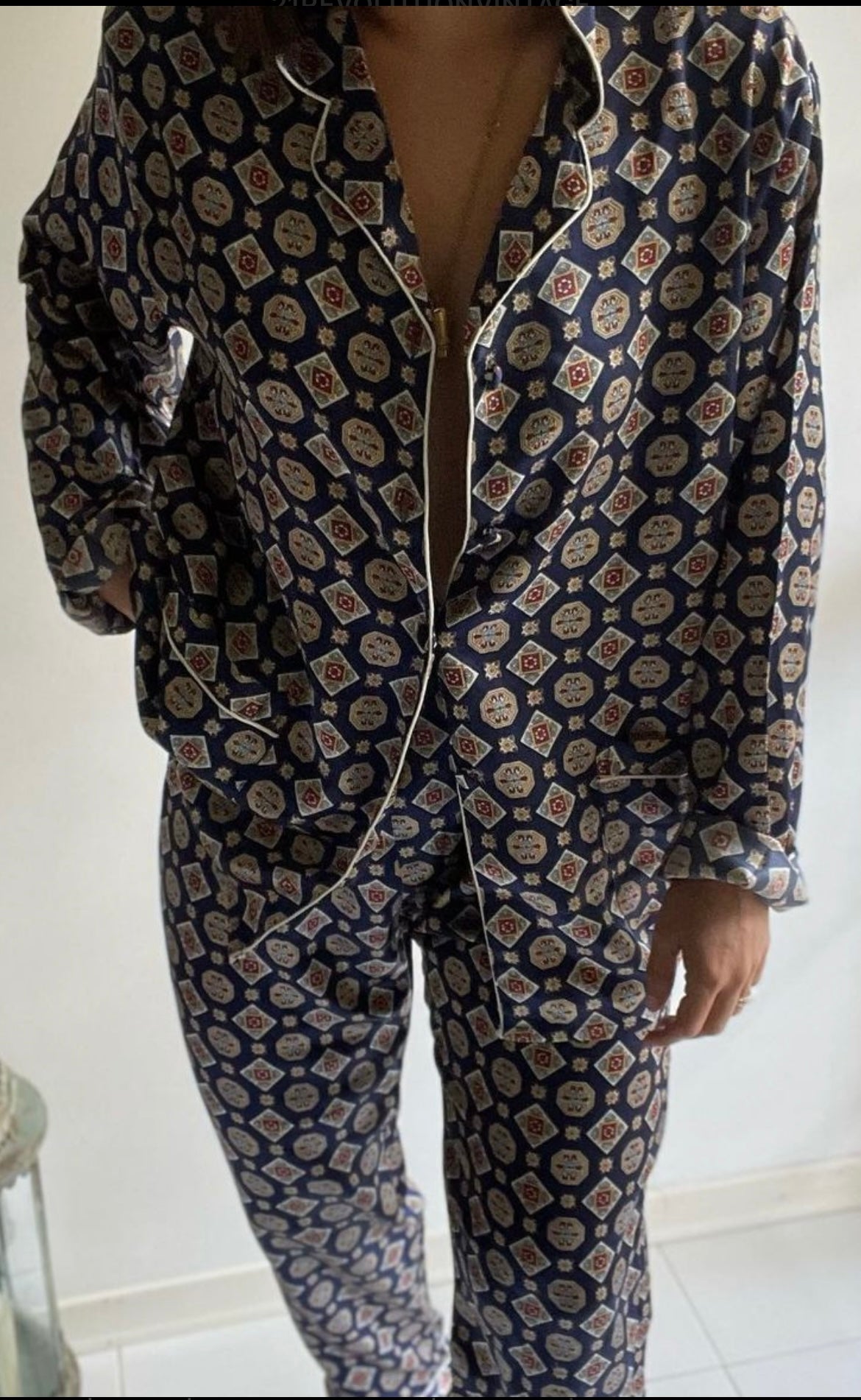 COMPLETO PIJAMA SETA