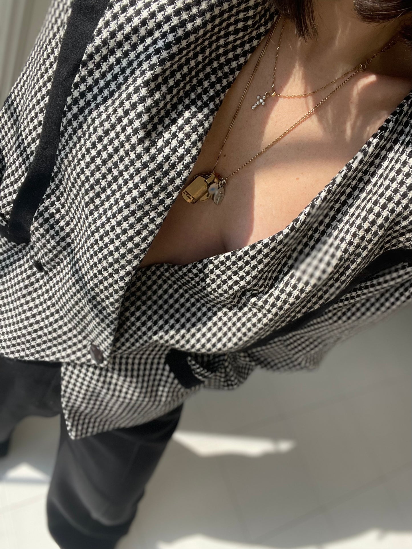 BLAZER PIED DE POULE