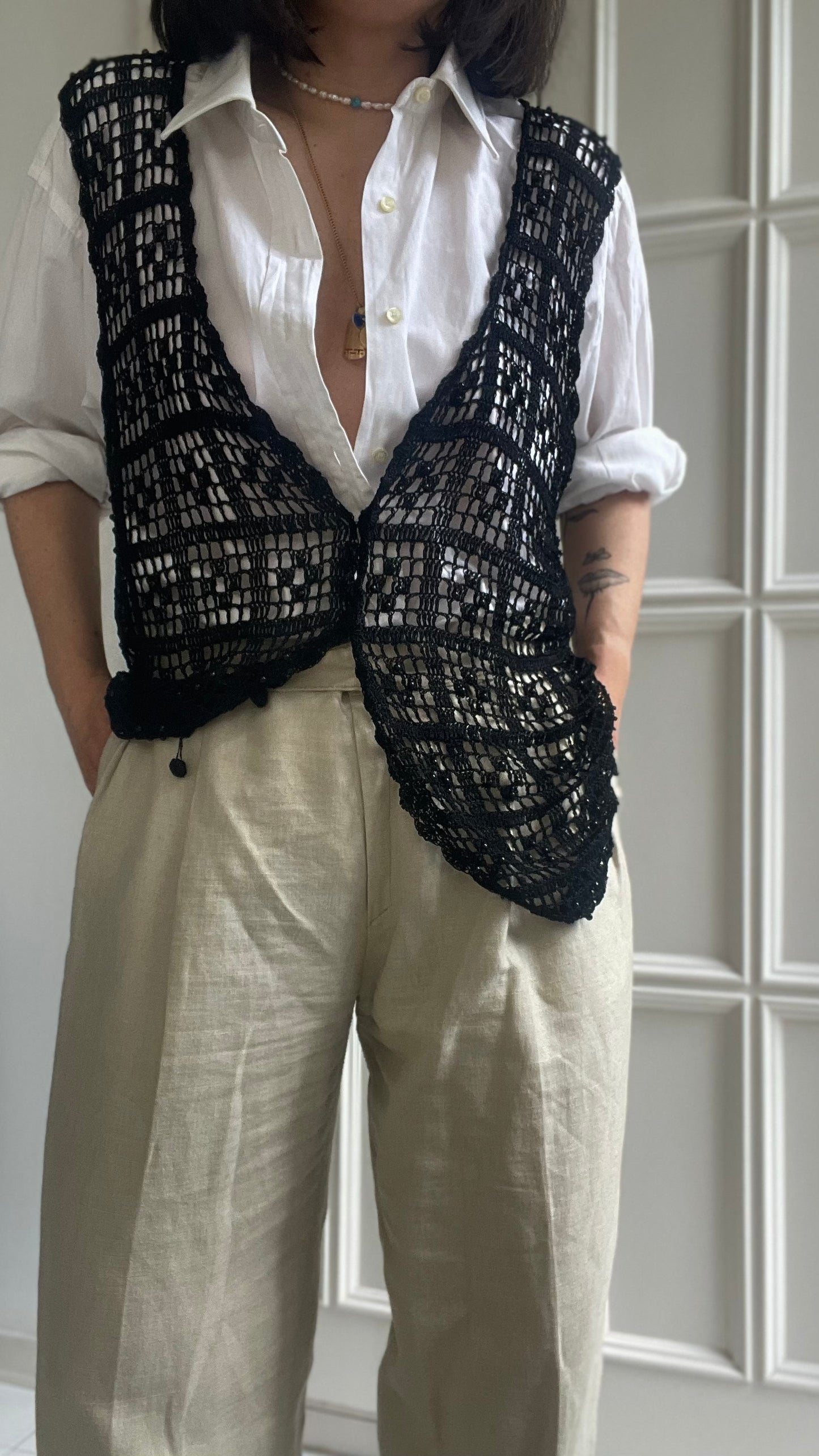 Gilet crochet