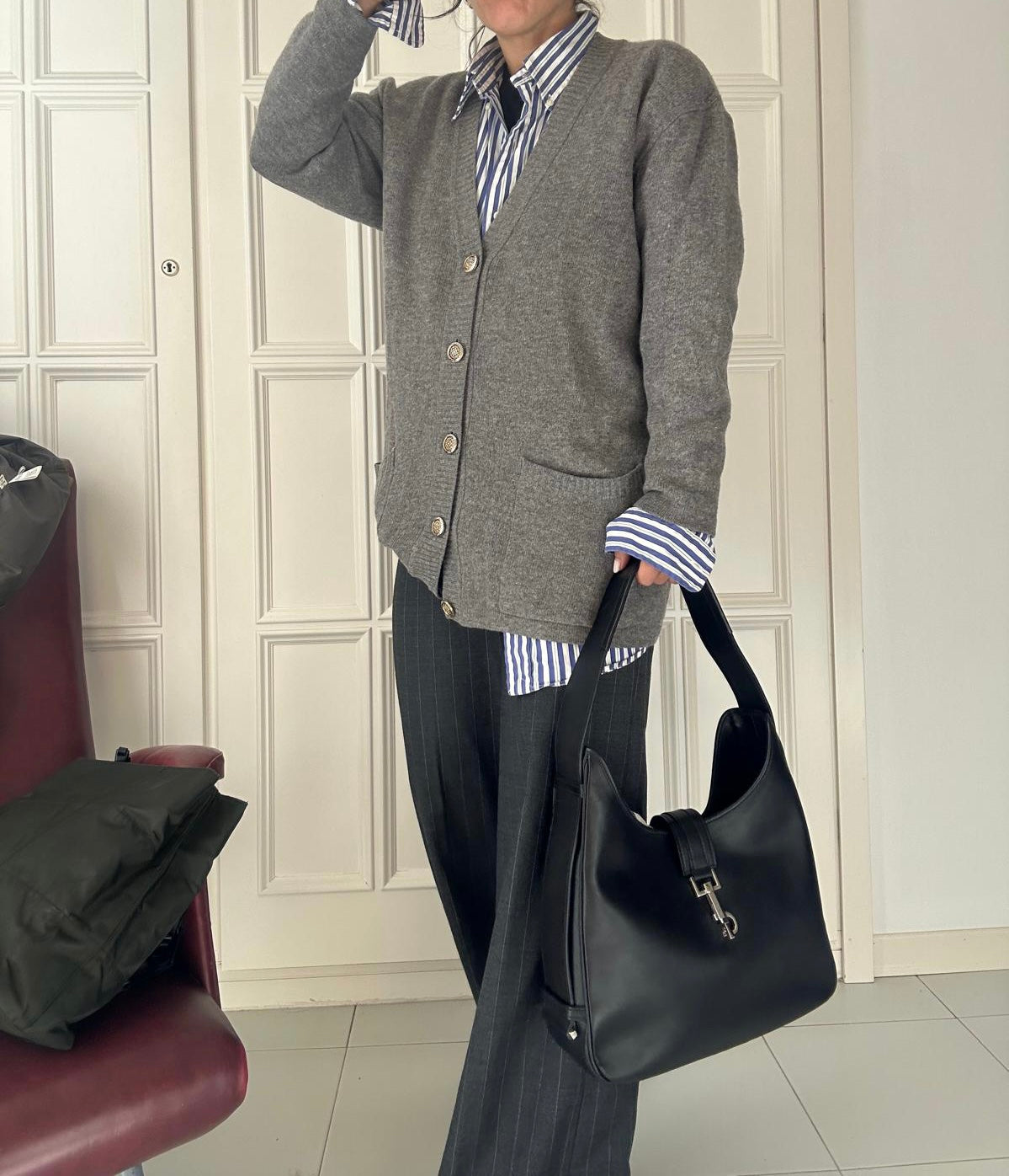 Cardigan misto cashmere