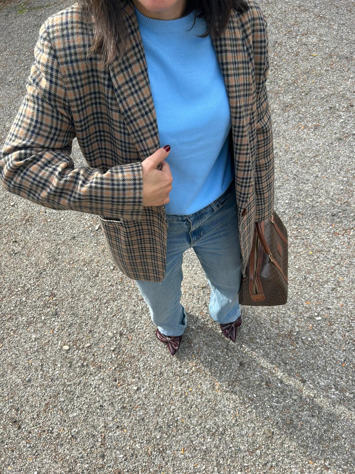 Blazer in pura lana