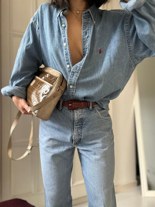 Camicia denim Ralph Lauren