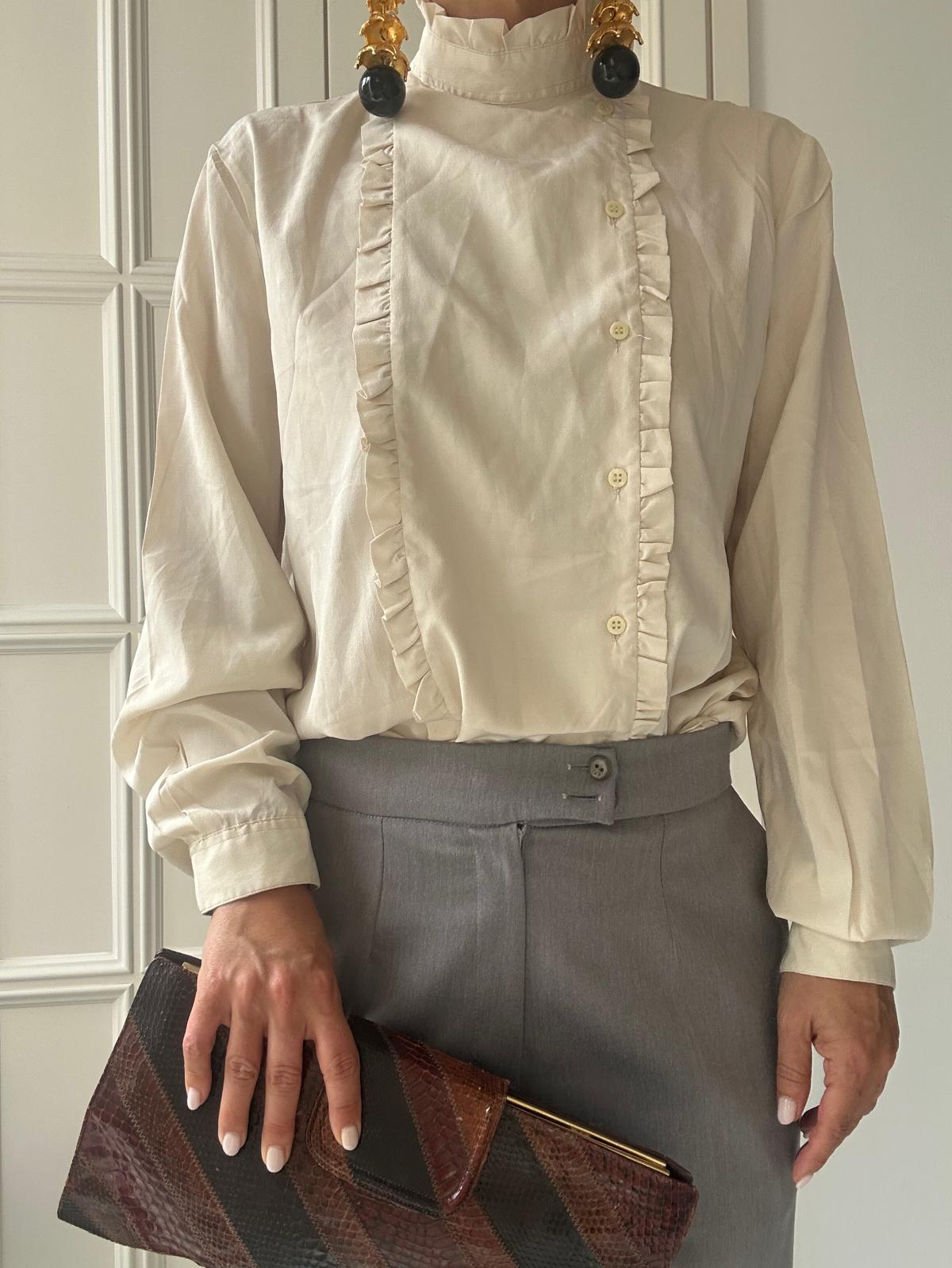 Camicia in pura seta