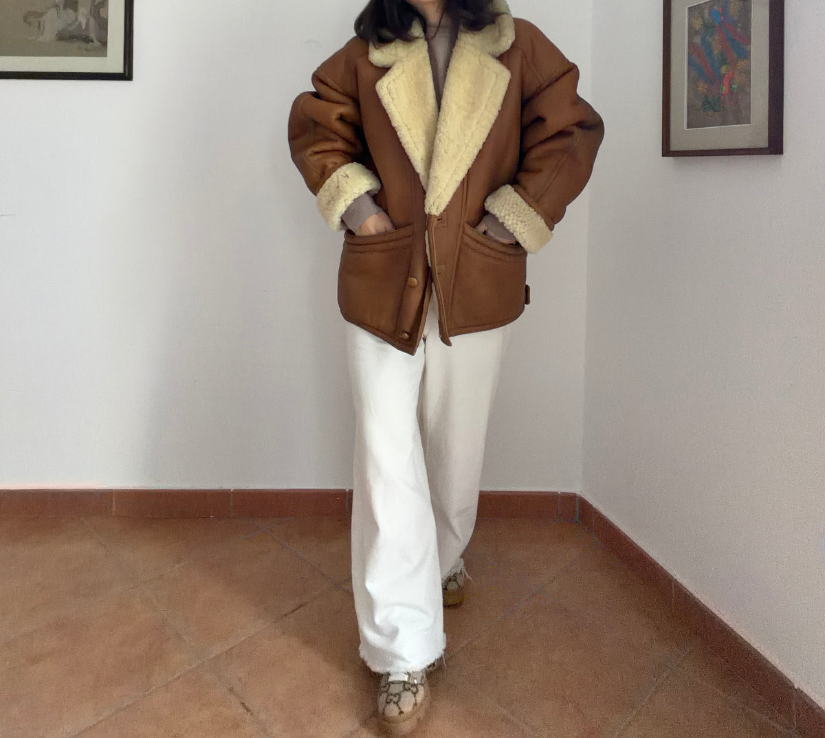 Montone classico cognac