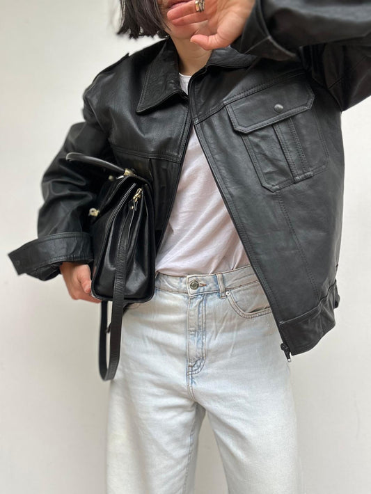 Bomber pelle