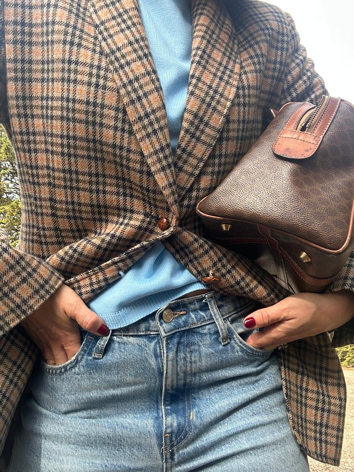 Blazer in pura lana
