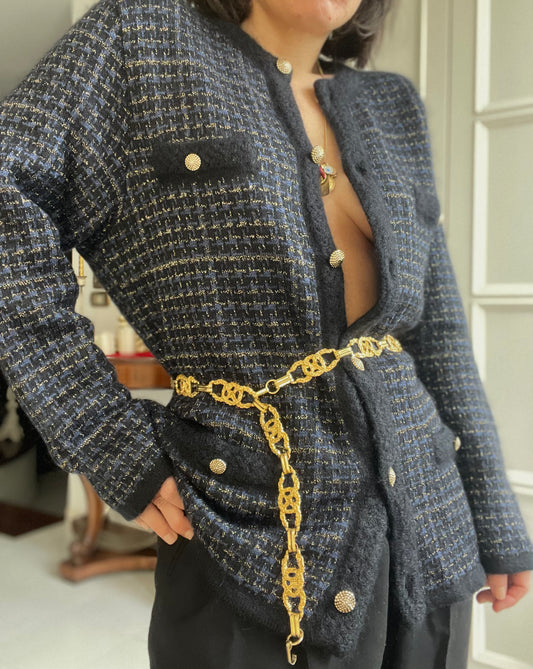 CARDIGAN CON CINTURA