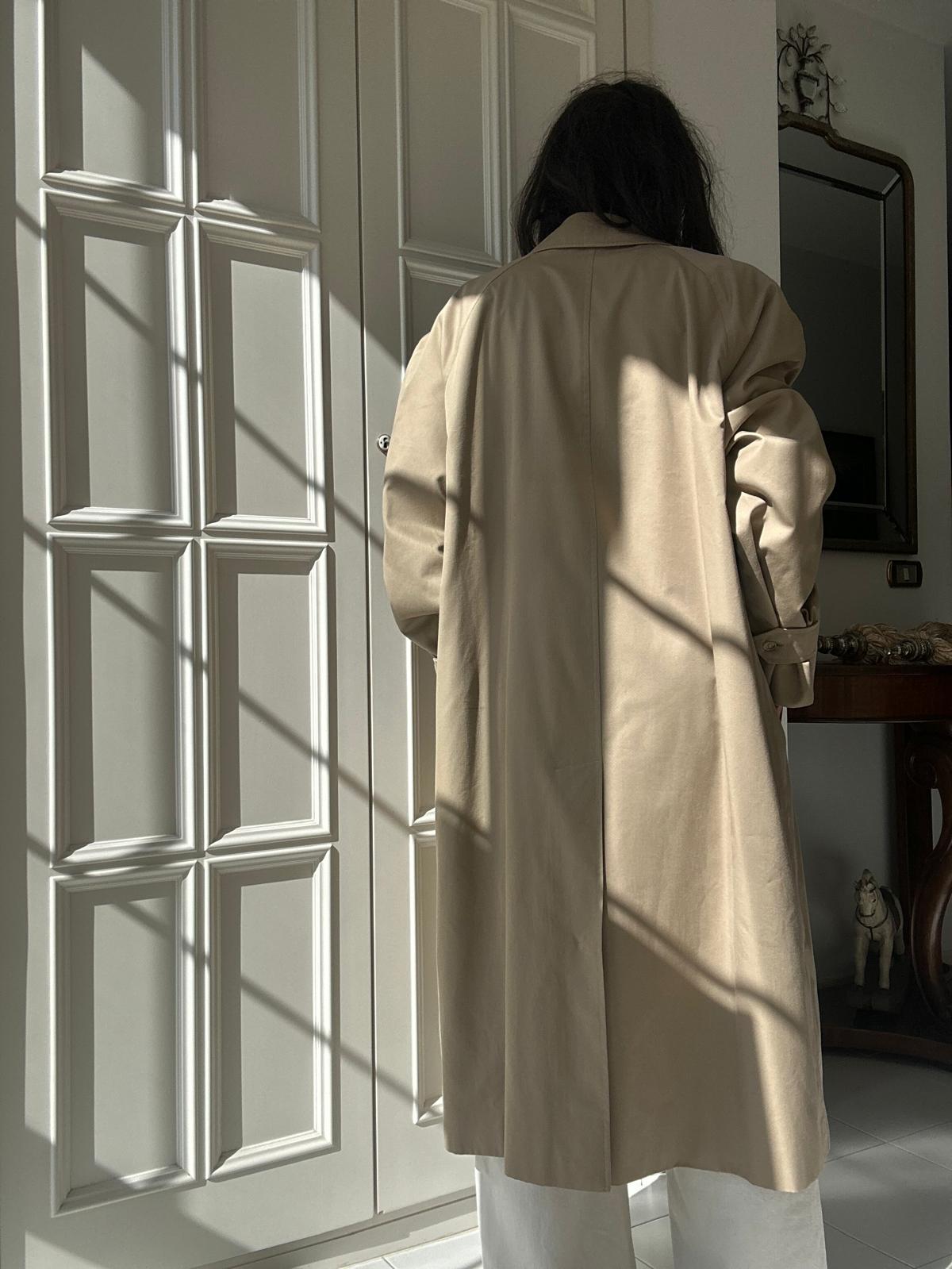 Burberry trench lungo