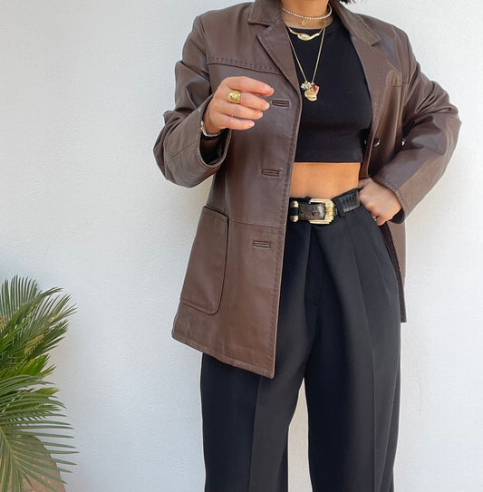 BLAZER PELLE