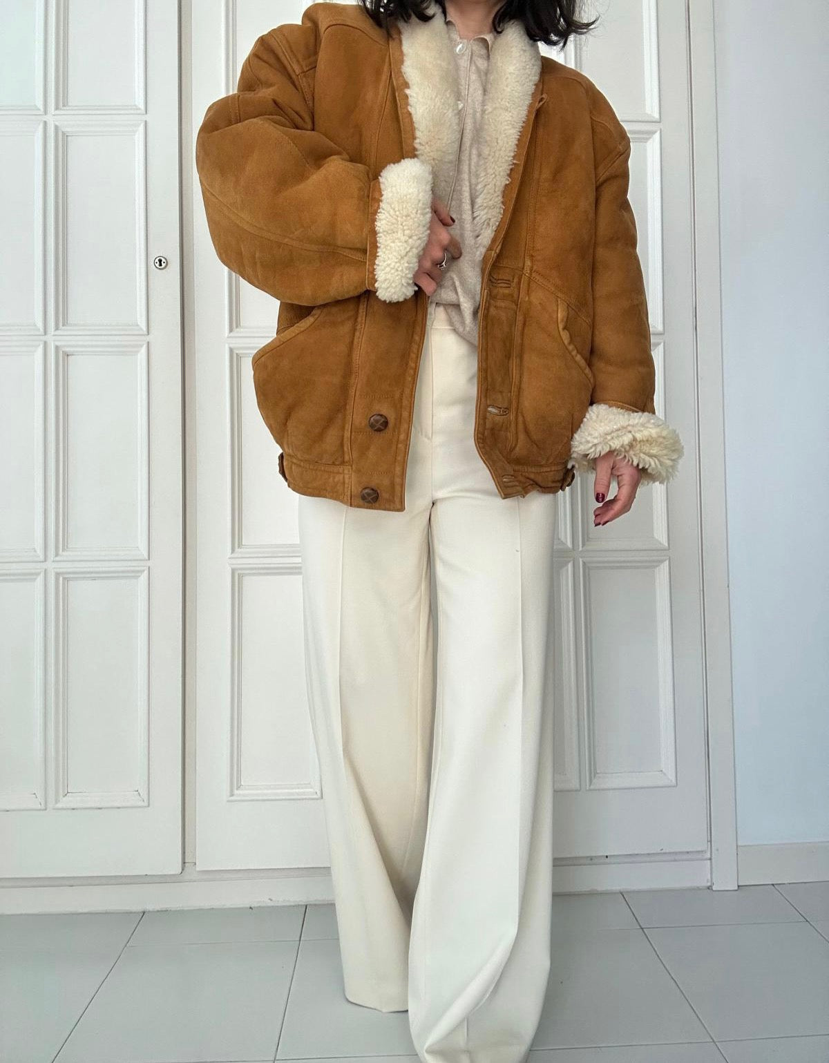 Montone shearling
