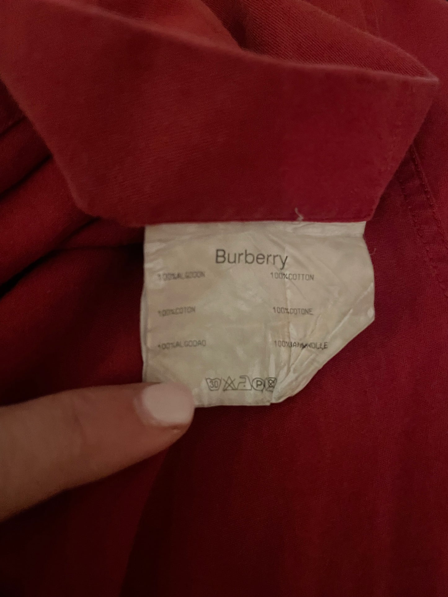 Camicia Burberry
