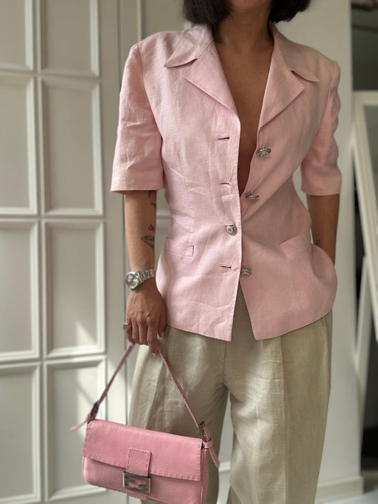 Blazer in lino Luisa Spagnoli