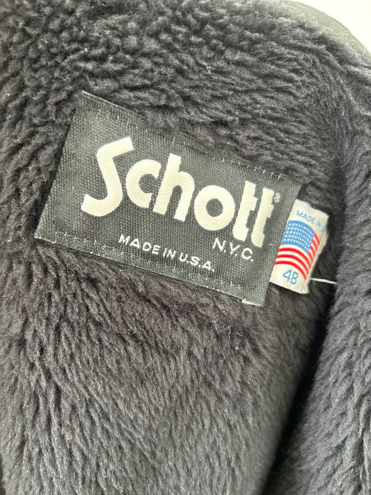 SCHOTT BOMBER PELLE