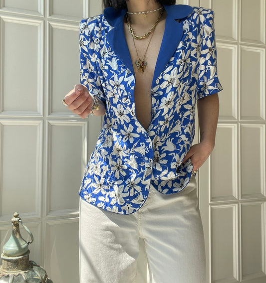 BLAZER MANICHE CORTE