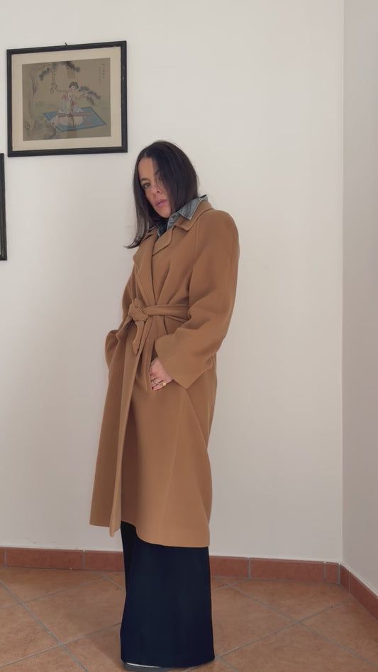 Cappotto cammello