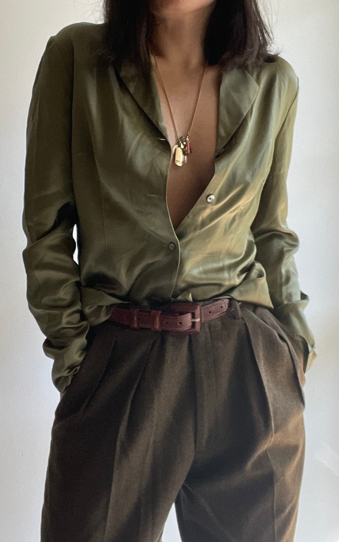 Camicia Luisa Spagnoli in seta