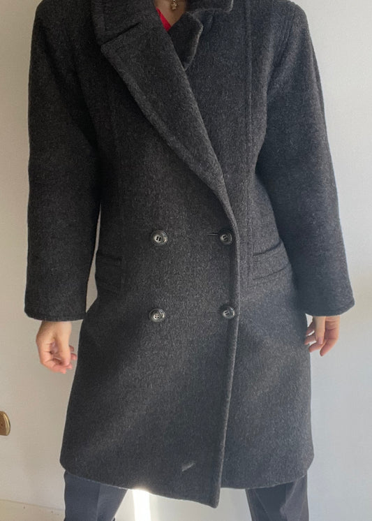 CAPPOTTO GRIGIO DOPPIO PETTO