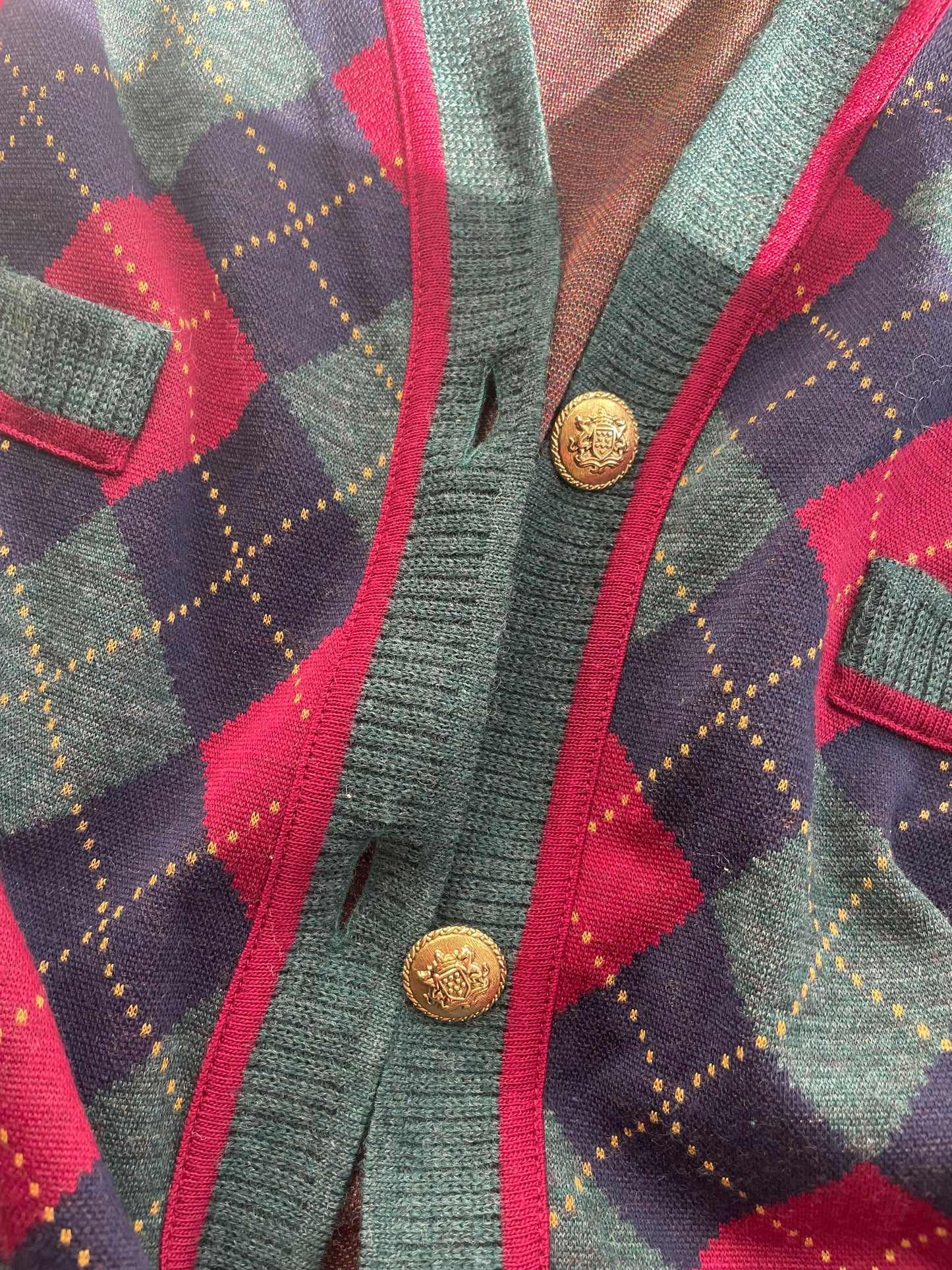 TARTAN CARDIGAN